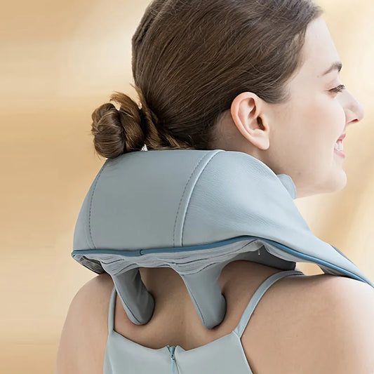 Kneading Neck Massager Shoulder And Neck Hot Compress Massager Trapezius Massage Free Hands