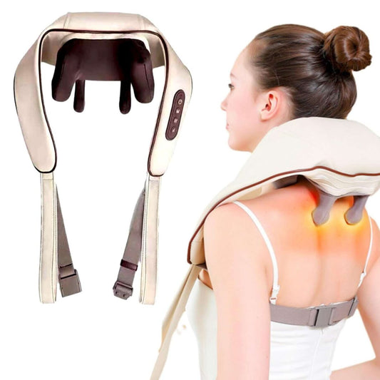 Kneading Neck Massager Shoulder And Neck Hot Compress Massager Trapezius Massage Free Hands